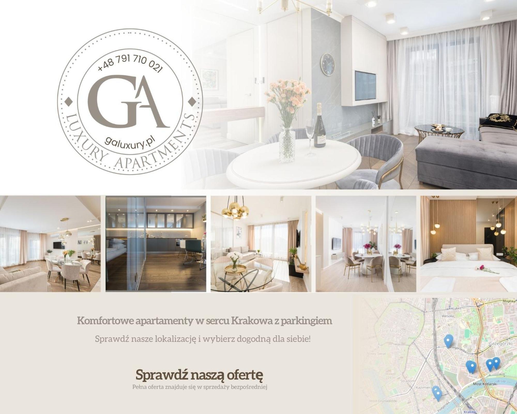 Ga Luxury Apartments G20 Krakow Dış mekan fotoğraf